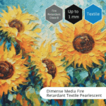 Dimense DS Media 1,6 x 40m Pearl Fire Retardant Textile